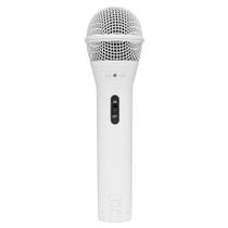 Microfone Dinâmico Portátil USB Samson Q2U para Gravação e Podcast (Branco)