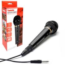 Microfone Dinâmico Profissional com fio 2.5M para Karaokê Tomate