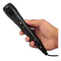 Microfone Dinâmico Profissional Palestras Com Fio Cabo P10