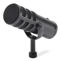 Microfone Dinâmico Samson Q9U USB Transmissão Podcast