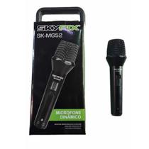 Microfone Dinâmico Skypix SK-MG52 com Cabo e Bag