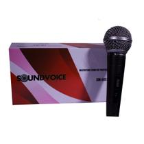 Microfone Dinâmico Soundvoice SM58 com Chave ON/OFF + Cabo Microfone Dinâmico Soundvoice SM58 com Chave ON/OFF + Cabo