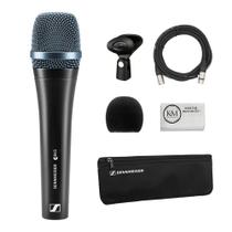 Microfone Dinâmico Supercardioide Sennheiser E945 com Kit Completo Microfone Dinâmico Supercardioide Sennheiser E945 com Kit Completo