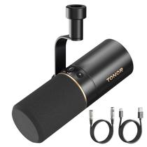 Microfone Dinâmico TONOR TD510 USB/XLR para Podcast e Streaming