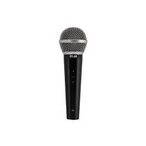 Microfone Dinâmico Unidirecional De Mão Dylan Smd-58 Plus Com Chave