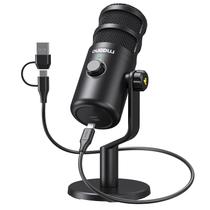 Microfone dinâmico USB MAONO PD100U para gravação de podcast