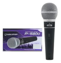 Microfone Dinâmico Waldman P-5800 Cardioide para Palco