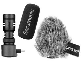 Microfone direcional compacto smartmic+ uc com conector usb - SARAMONIC