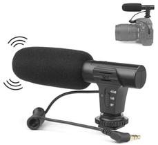 Microfone Direcional Para Câmeras DSLR com 20dB - MIC-05