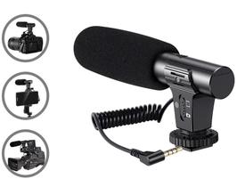Microfone Direcional Shotgun SIDANDE Para Câmeras DSRL