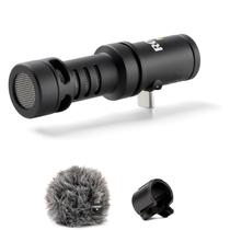 Microfone Direcional Usb-c Rode Videomic Me-c+ Para Celulares Ios E Android Microfone Direcional Usb-c Rode Videomic Me-c+ Para Celulares Ios E Android