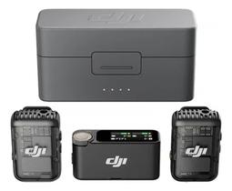 Microfone Dji Mic 2 Sem Fio 2 Pessoas Para Câmera E Celular Preto Microfone Dji Mic 2 Sem Fio 2 Pessoas Para Câmera E Celular Preto