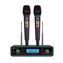 Microfone Duplo Bastão Sem Fio UHF K422M Kadosh Microfone Duplo Bastão Sem Fio UHF K422M Kadosh