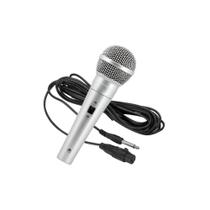Microfone duplo Com Fio Dinâmico 2 metro P/ Karaokê Microfone duplo Com Fio Dinâmico 2 metro P/ Karaokê