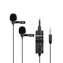 Microfone Duplo de Lapela Para Celular SK-M1DM - SKYPIX