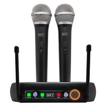 Microfone duplo digital sem fio UHF-202 MXT profissional