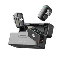 Microfone Duplo Dji Mic 2 (2x Microfones + Receptor + Case) Microfone Duplo Dji Mic 2 (2x Microfones + Receptor + Case)