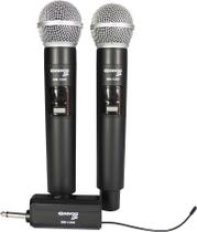Microfone Duplo Frequência Fixa VHF Soundvoice LITE MM-120D