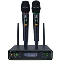 Microfone Duplo Kadosh sem Fio K422M
