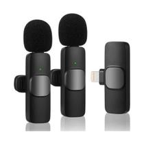 Microfone Duplo Lapela Para Celular Sem Fio B - Max Microfone Duplo Lapela Para Celular Sem Fio B - Max