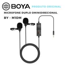 Microfone Duplo Lapela Para Pc Stéreo B.O.Y.A By-M1 Envio Já