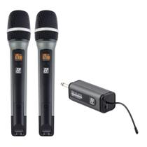 Microfone Duplo Profissional de Mão Sem Fio SFH-20 - STANER