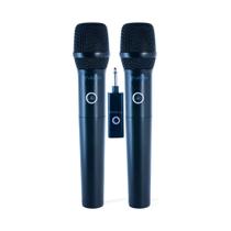 Microfone Duplo sem Fio Dinâmico AR200 HT na cor Preta Leson - 2AMAR200P