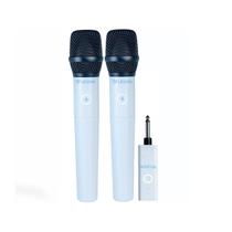 Microfone Duplo Transmissor Portátil Sem Fio AR200 HT Leson Microfone Duplo Transmissor Portátil Sem Fio AR200 HT Leson