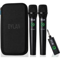 Microfone dylan celebrate 2.4 ghz wireless dc-3000 p10 preto Microfone dylan celebrate 2.4 ghz wireless dc-3000 p10 preto