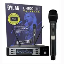 Microfone dylan sem fio c/ chave de comando talkback d-9001 tb Microfone dylan sem fio c/ chave de comando talkback d-9001 tb