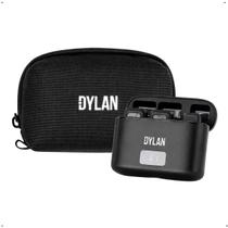 Microfone dylan sem fio duplo tm-2 com receptor portátil usb Microfone dylan sem fio duplo tm-2 com receptor portátil usb