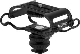 Microfone e gravador portátil Shock Mount Movo SMM5-B