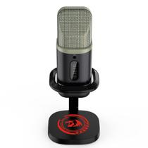 Microfone echowave rgb redragon preto - gm305