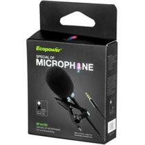 Microfone Ecopower EP-M100 3.5 MM Black