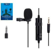 Microfone Em Lapela Inova Mic-7427 Microfone Em Lapela Inova Mic-7427