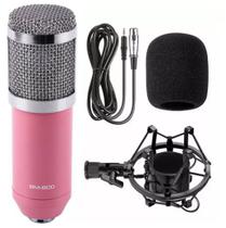 Microfone Estúdio Condensador Bm-800 Profissional - Hamy