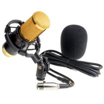 Microfone Estúdio Condensador Profissional Podcasts