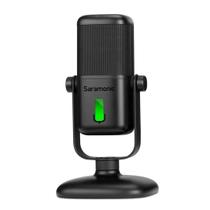 Microfone estúdio diafragma largo usb