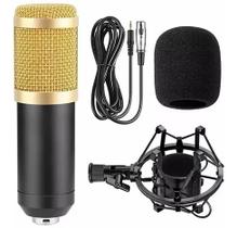 Microfone Estúdio Profissional Condensador BM-800 Unidirecional