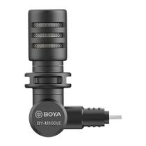 Microfone Externo Boya By-m100uc Dispositivos USB C Padrão