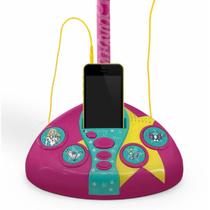 Microfone Fabuloso Barbie Com Função Mp3 Player Fun F00044 Microfone Fabuloso Barbie Com Função Mp3 Player Fun F00044