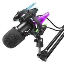 Microfone fifine amplirocket rgb podcast / streaming