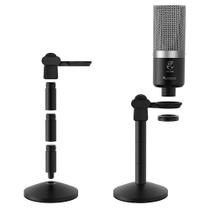Microfone Fifine K670 USB - Preto/Prata Microfone Fifine K670 USB - Preto/Prata