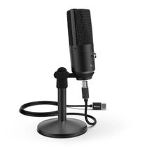 Microfone Fifine K670B - USB - Condensador Cardioide - Preto Microfone Fifine K670B - USB - Condensador Cardioide - Preto
