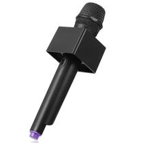 Microfone fingido NUOBESTY com suporte para palco divertido de karaokê
