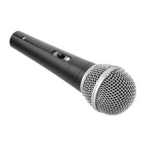 Microfone Fio Dinâmico Profissional Metal Cabo 5 Metros KEEDI-MIC416