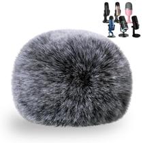 Microfone Furry Windscreen para Blue Yeti ZealSound K66