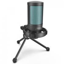 Microfone Gamer Condensador Fifine SuperFrame Edition SFM2 USB RGB Black Microfone Gamer Condensador Fifine SuperFrame Edition SFM2 USB RGB Black