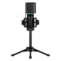 Microfone Gamer de Mesa Streamplify Tripod Com Tripé RGB USB Microfone Gamer de Mesa Streamplify Tripod Com Tripé RGB USB