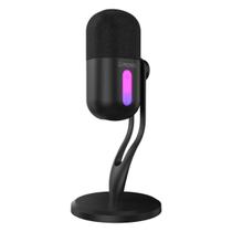Microfone Gamer Pcyes Volini Black Vulcan MGVLNBV - Padrão Cardióide - Condensador - RGB - 332489 Microfone Gamer Pcyes Volini Black Vulcan MGVLNBV - Padrão Cardióide - Condensador - RGB - 332489